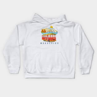 Tram of Maracaibo Kids Hoodie